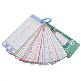 Maths Division Flash Card Set 1-12 Cards